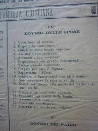 doveri spose